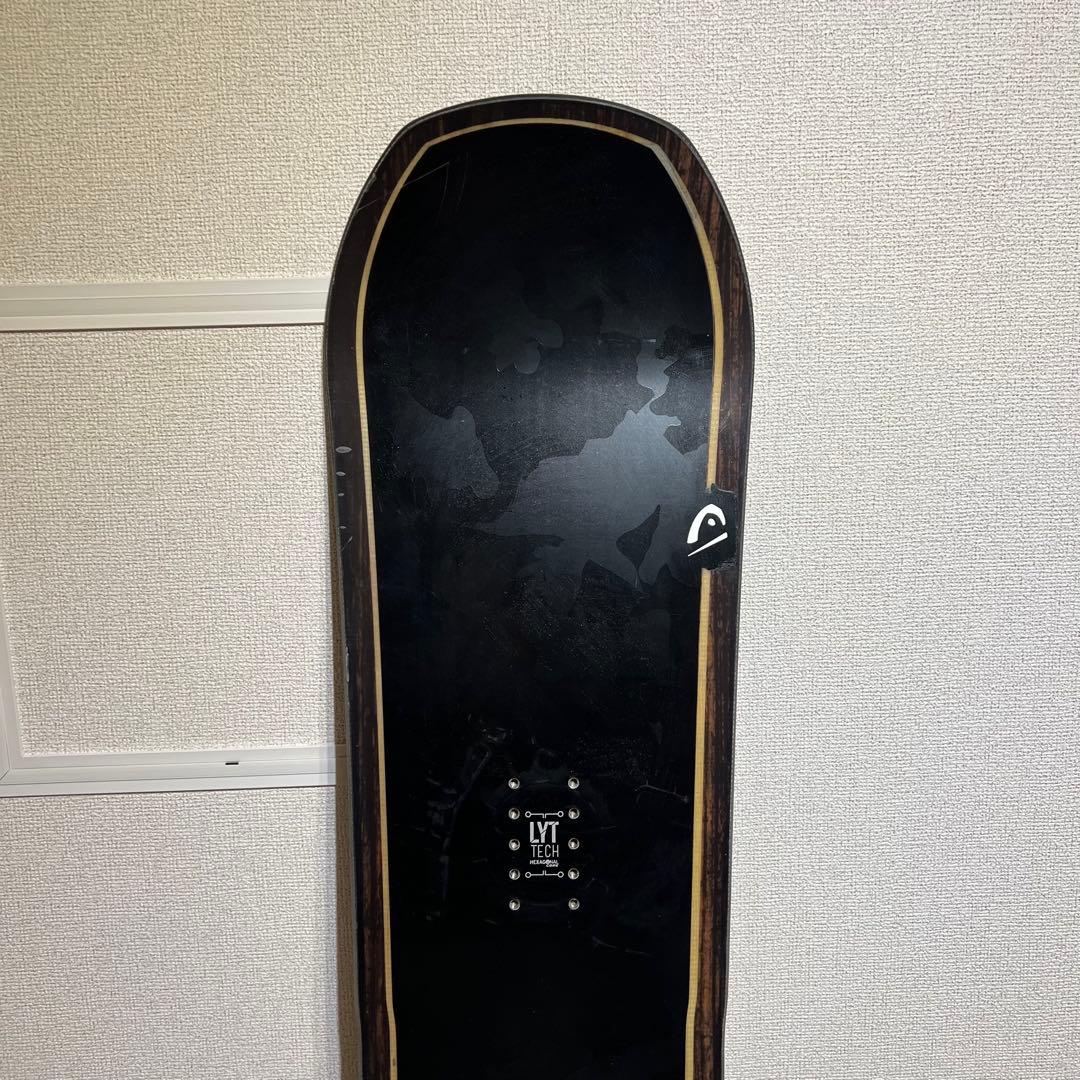 ヘッド SPADE 156cm ハイブリッドキャンバー LYT TECH 木目調