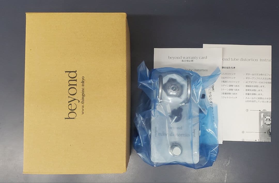 未使用新品！beyond tube distortion 真空管搭載 ①