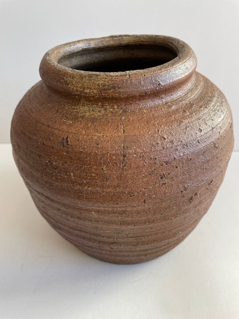 古信楽　信楽焼　壺　鑑定書　　　桂又三郎