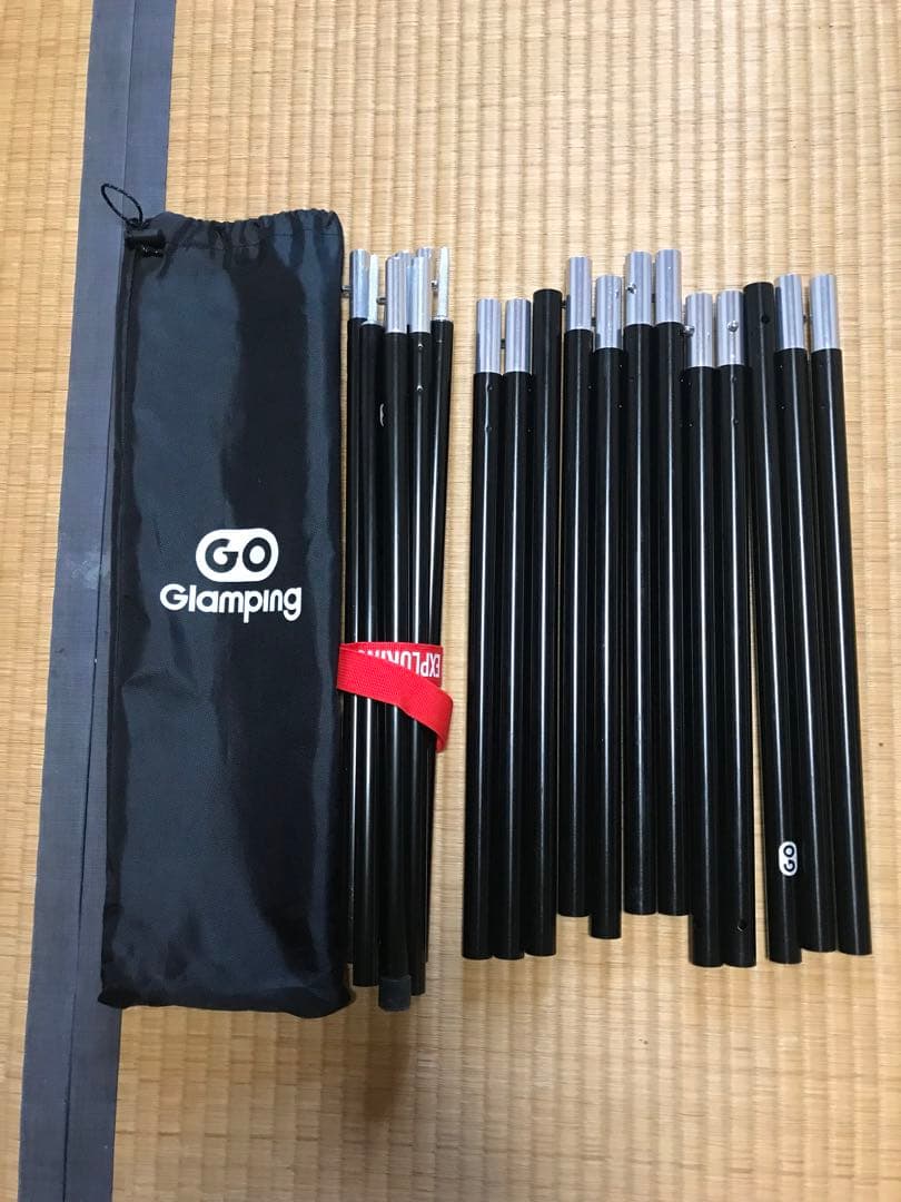 GOGlamping パップテント＋専用オプション＋二又ポール