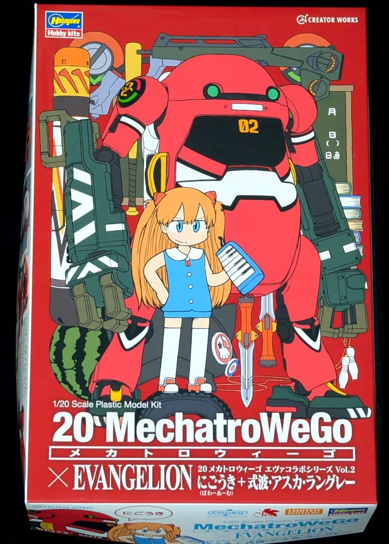 【新品・未組立】全5種セット メカトロウィーゴ × エヴァ プラモデル