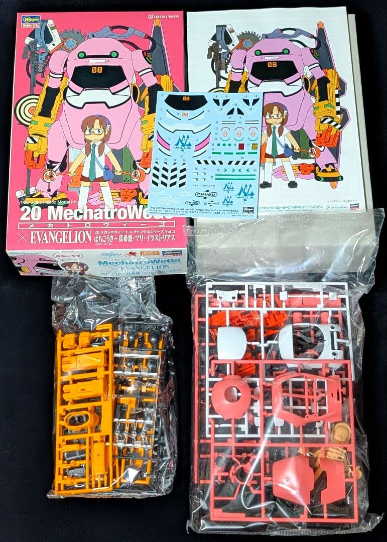 【新品・未組立】全5種セット メカトロウィーゴ × エヴァ プラモデル