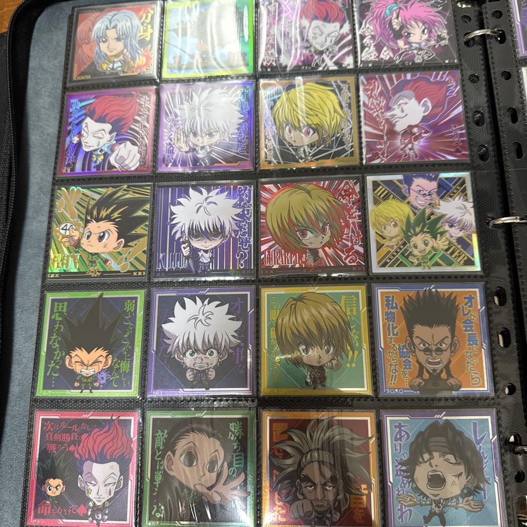 ハンターハンター にふぉるめーしょん ウエハースシール vol1~8 まとめ売り