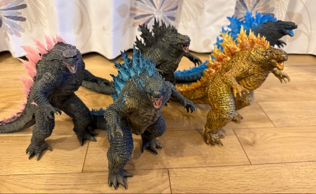 ゴジラ　一番くじ　A賞　ラストワン賞　箱無し　5体まとめ売り