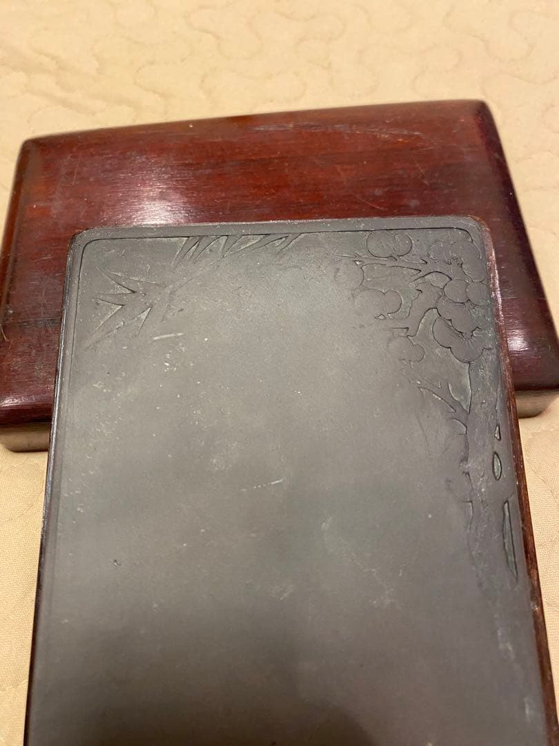 【再値下げ】硯⑩端渓硯（老抗水巖）