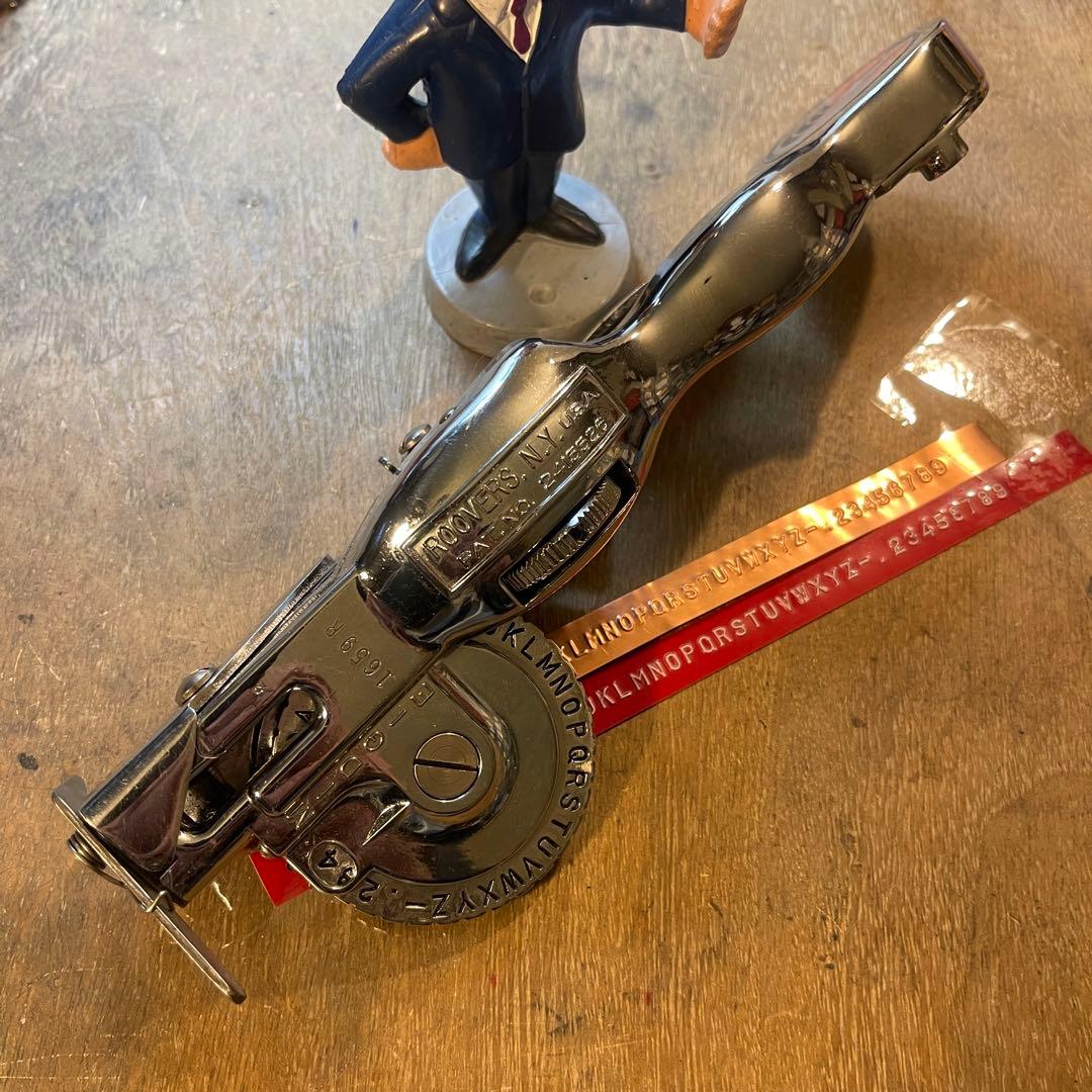 ■製品保証■【コレクター】ROOVERS DYMO ダイモ M-1C 186-7