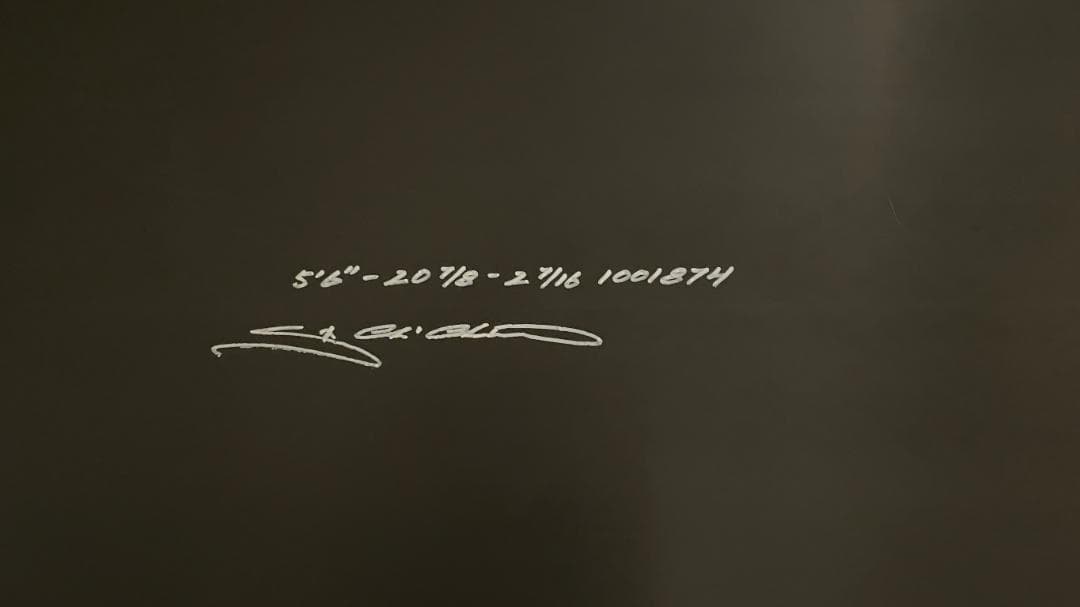 8/31まで割引！ラスト1本！CHRISTENSON　クリステンソン　5'6