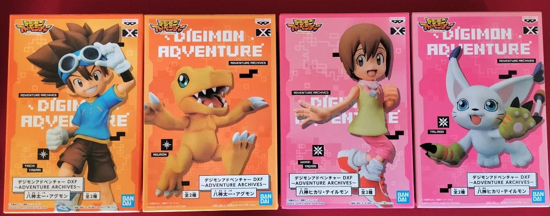 デジモンアドベンチャー DXF ADVENTURE ARCHIVES 4種セット