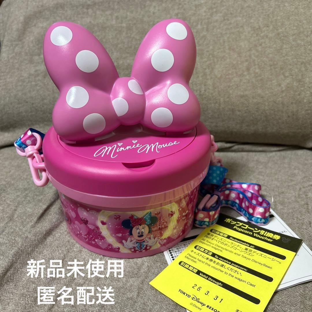 【新品タグ付き】パルパルーザ　ミニーのファンダーランド ポップコーンバケット