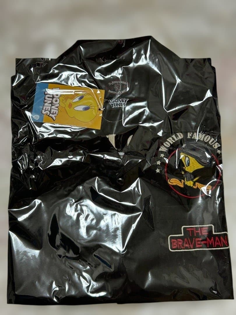 【未開封/未使用】The BRAVE-MAN 半袖ボーリングシャツ Mサイズ