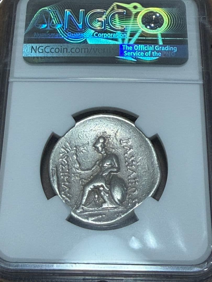 アレクサンドロス大王 テトラドラクマ銀貨 16.79g　アモン