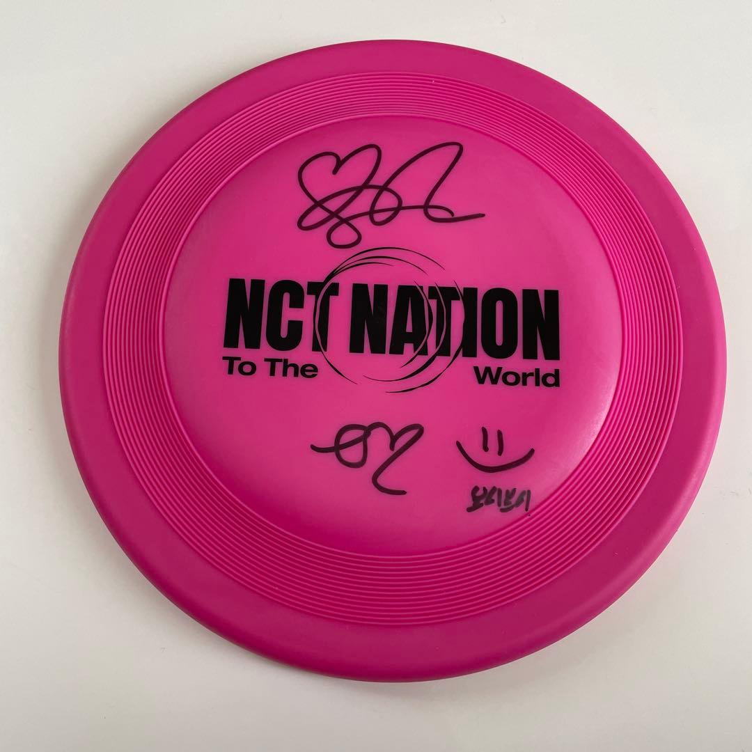 NCT テヨン サイン入り フリスビー NCT NATION