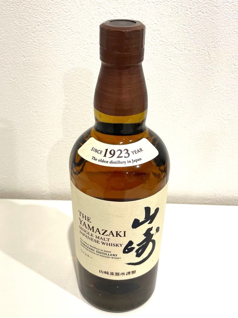 サントリー　山崎　シングルモルト　ウイスキー　43% 700ml