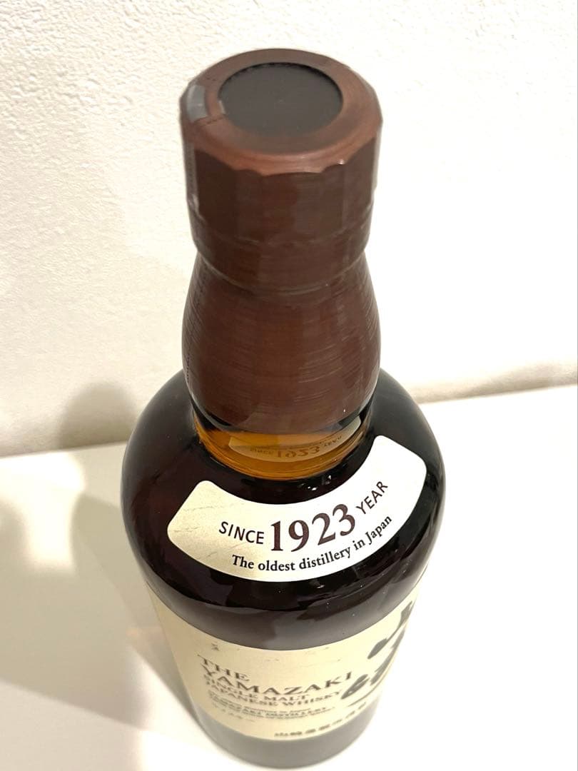 サントリー　山崎　シングルモルト　ウイスキー　43% 700ml