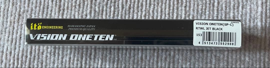 ルアー・フライ Megabass VISION ONETEN RTWL JET BLACK