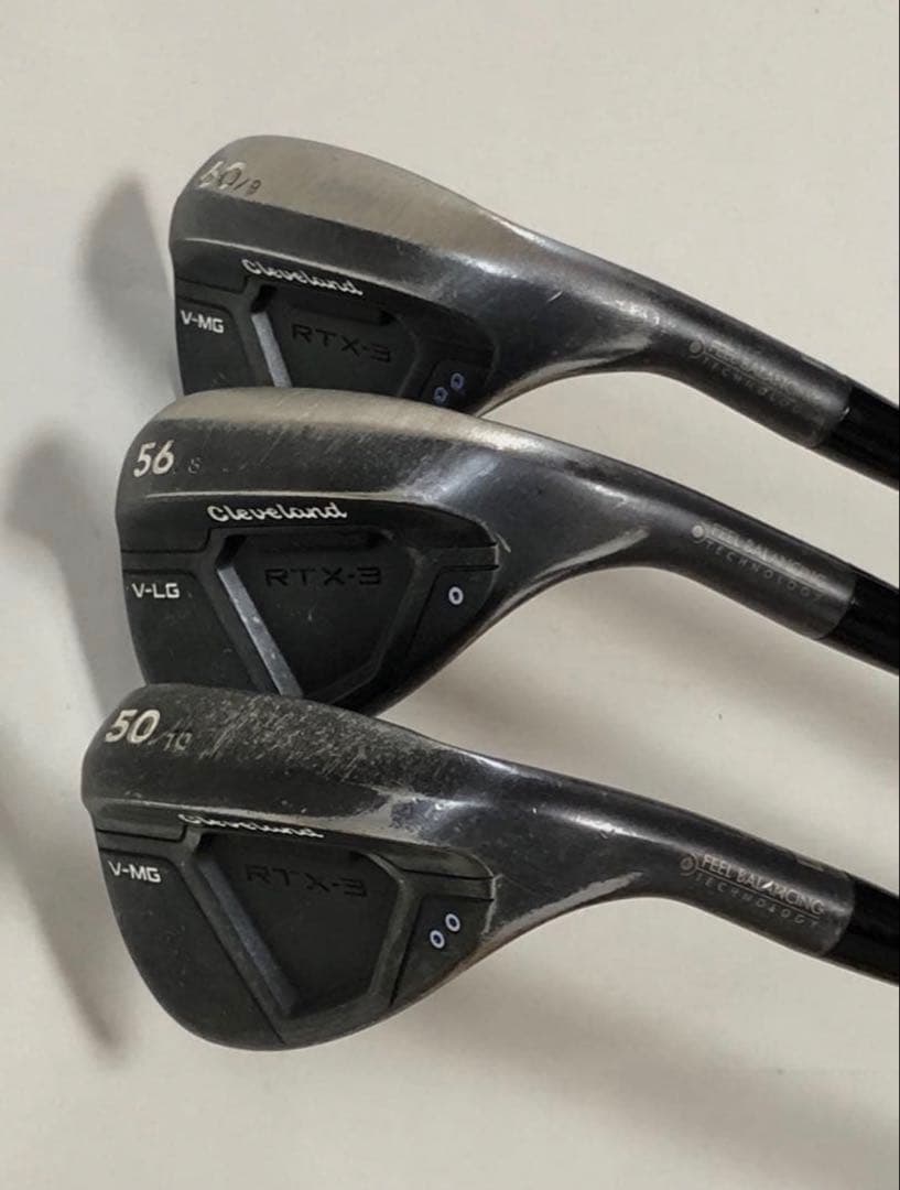 Cleveland RTX-3 50°56°60°ウェッジ 3本セット