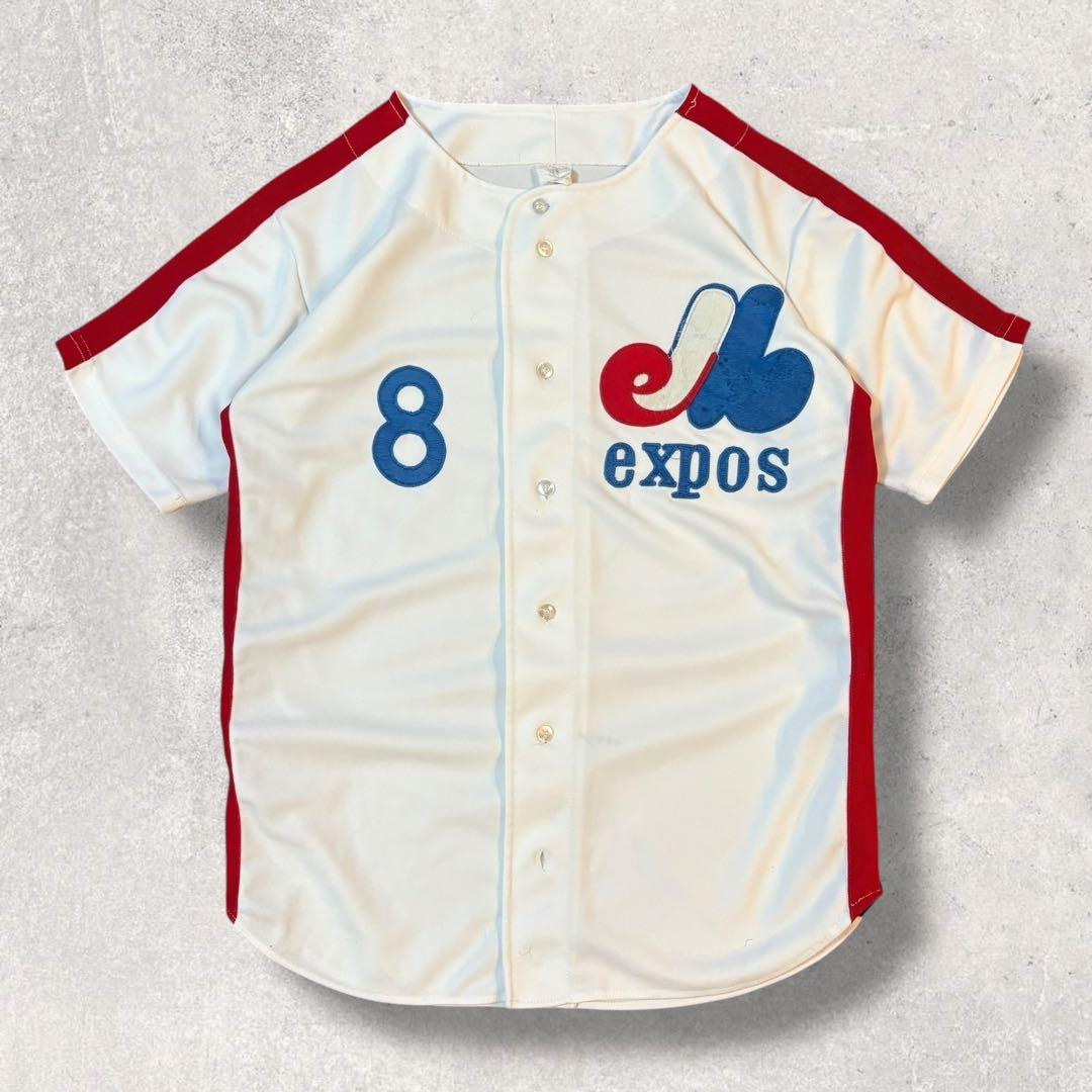 【レアMLB古着】モントリオール エクスポズ #8 カーター　ベースボールシャツ