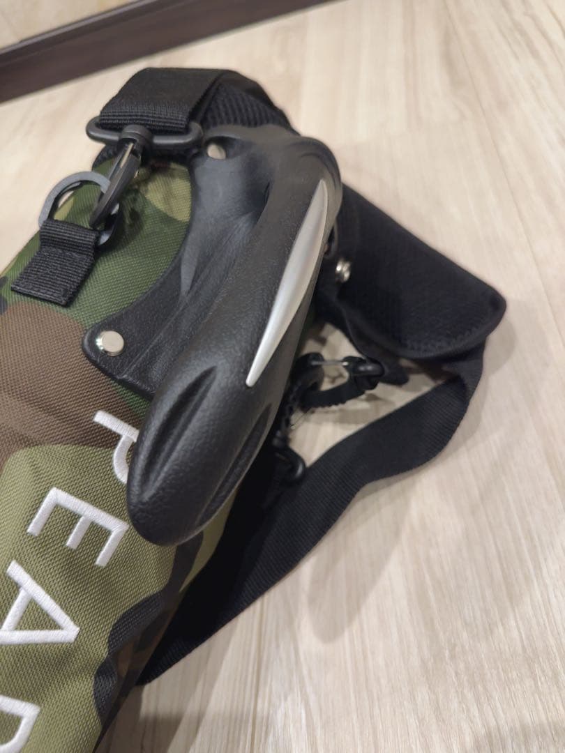 PEARLY GATES セルフスタンドバッグカモフラ柄