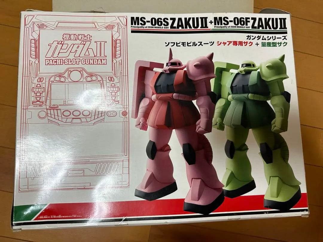 機動戦士ガンダム MS-06S & MS-06F ザクII フィギュアセット