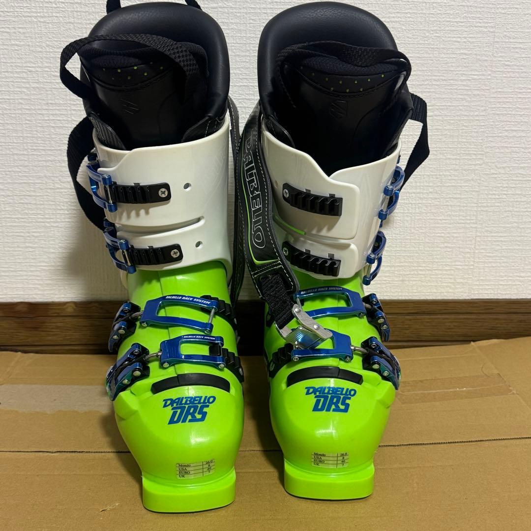 ダルベロ Dalbello drs スキー靴 26.0 グリーン/ホワイト