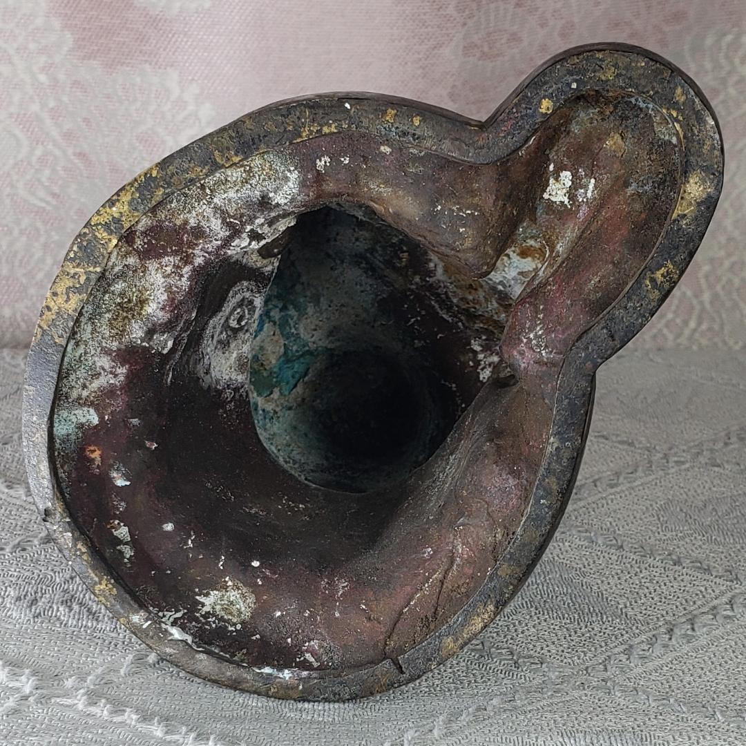 【新羅仏】◆金銅半跏思惟像 仏像◆検）天平仏 飛鳥仏 高麗仏 百済仏 空海 親鸞