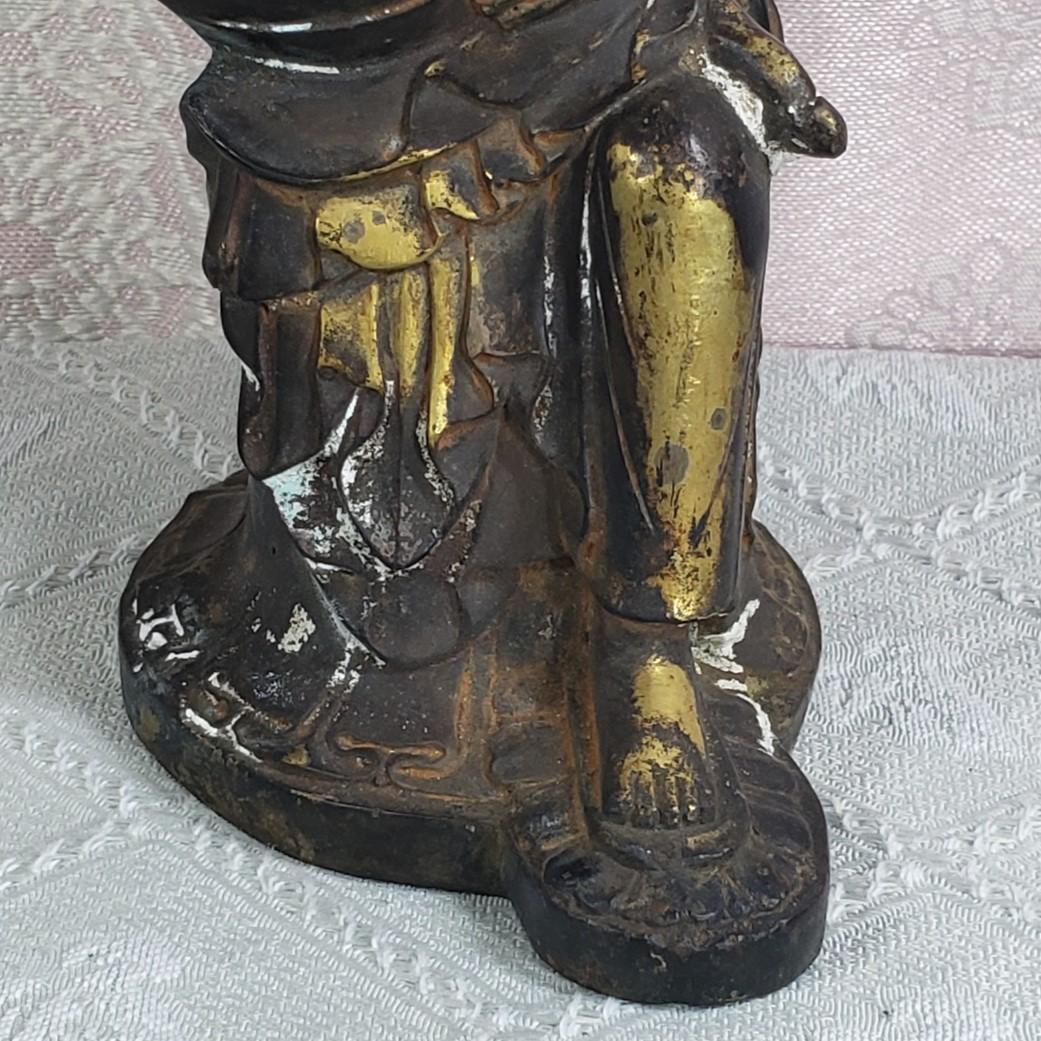 【新羅仏】◆金銅半跏思惟像 仏像◆検）天平仏 飛鳥仏 高麗仏 百済仏 空海 親鸞