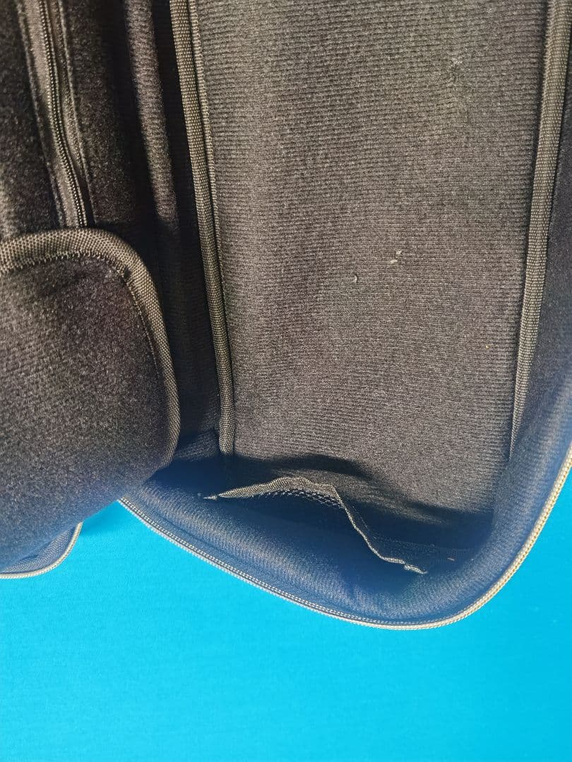 【新品未使用】ビリヤードキューケース 黒 ストライプ