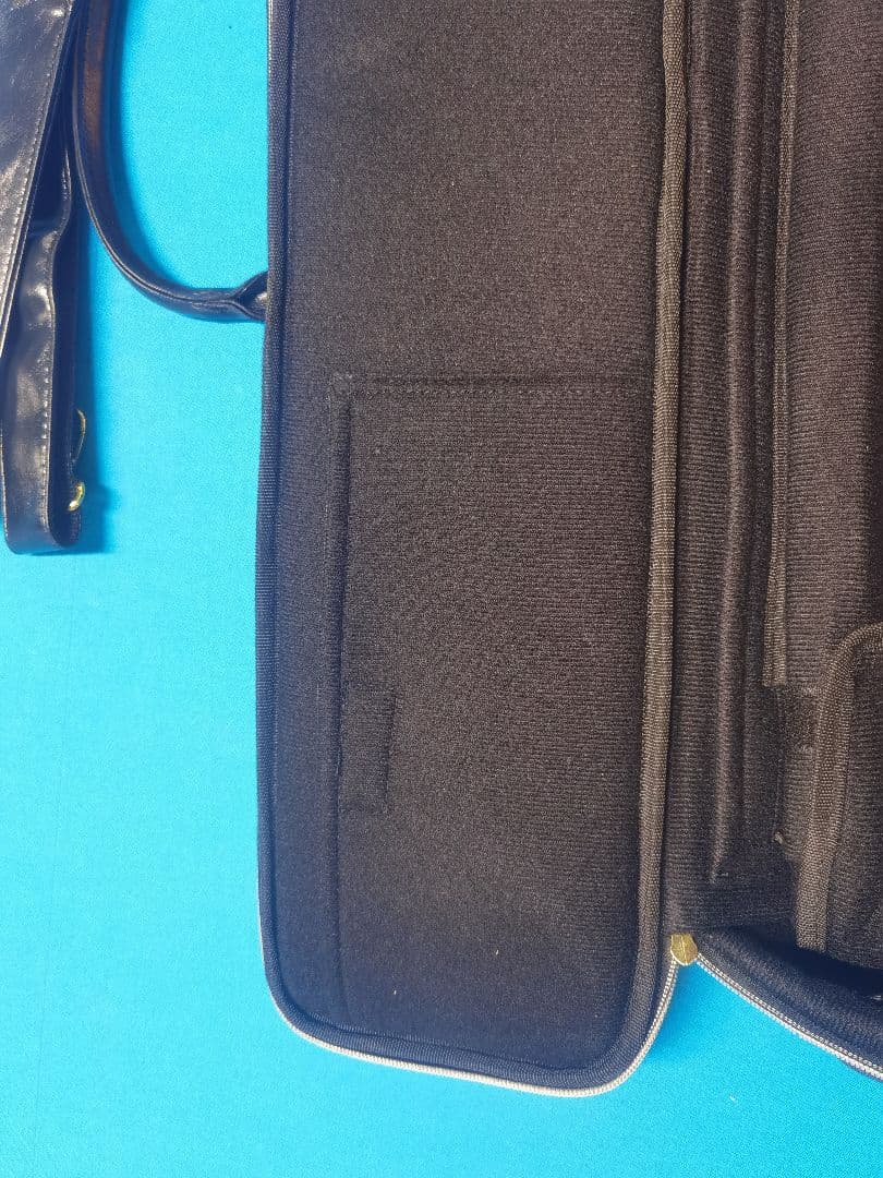 【新品未使用】ビリヤードキューケース 黒 ストライプ