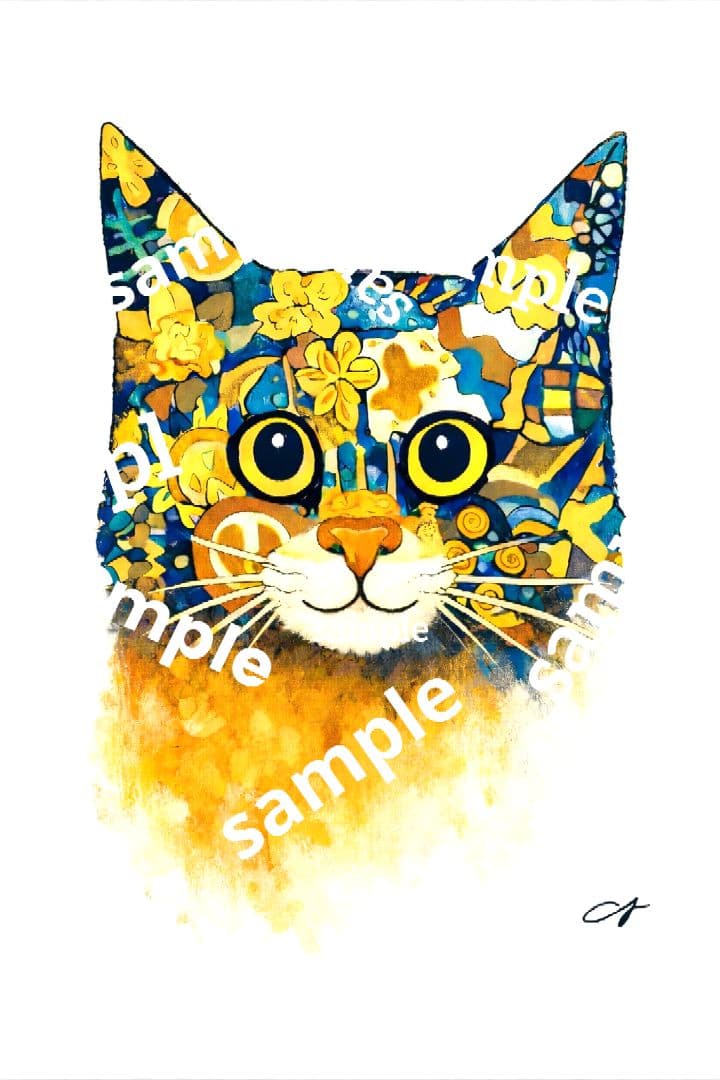 コッポラオリジナルアート作品 「Cute」数量限定販売 黒額縁付き