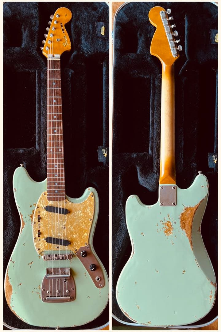 ⭐︎ハードレリック/ムスタングタイプ/フローティングトレモロ/サーフグリーン⭐︎