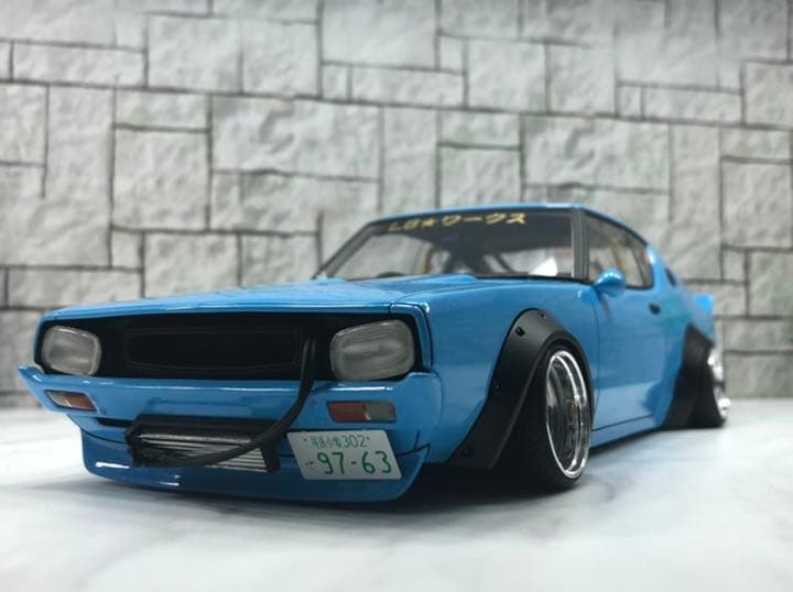1/18 イグニッションモデル LB ケンメリ スカイライン 深リムカスタム美品