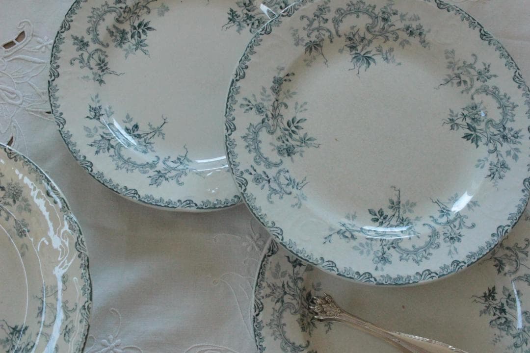 フランスアンティーク・ショワジールロワVILLARDコンポティエ・ケーキスタンド