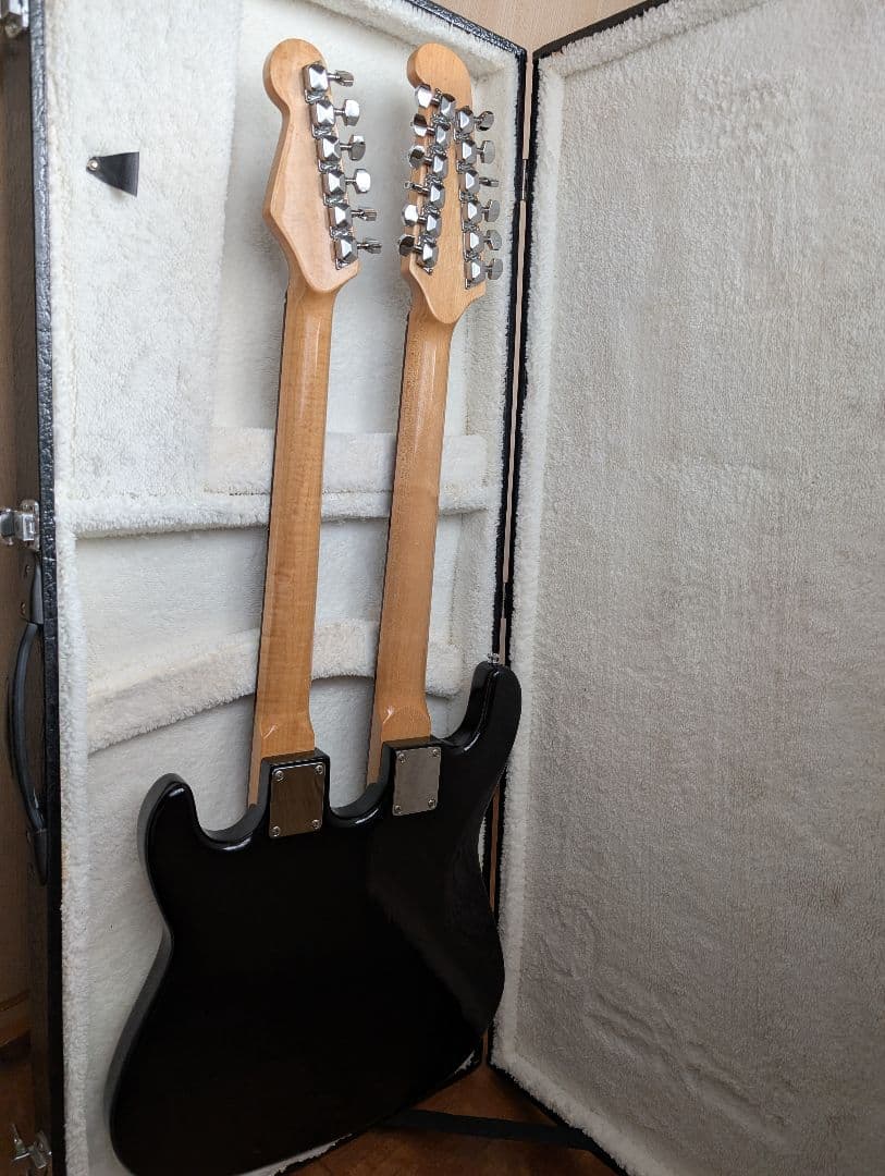 YAMATO ストラトタイプ12弦、6弦ダブルネックエレキギター　美品‼‼