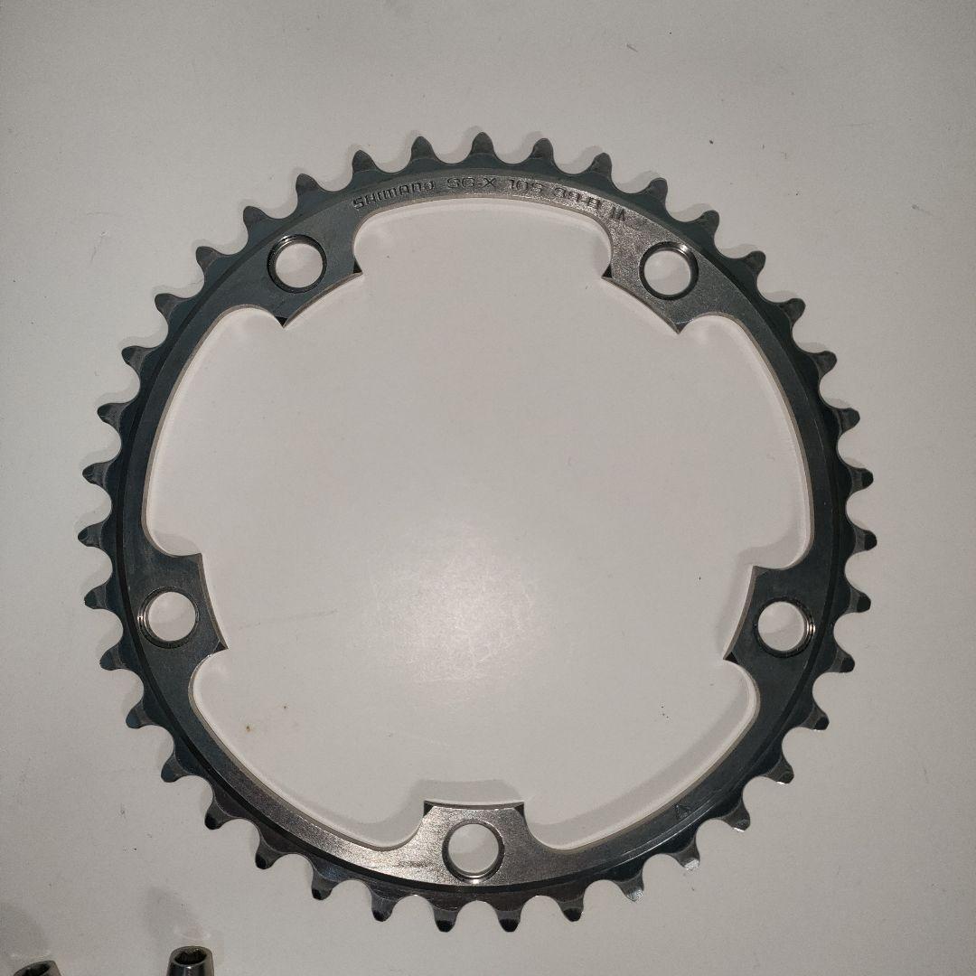 【中古】デュラエース　FC-7800　クランク　172.5　52×39T　10S