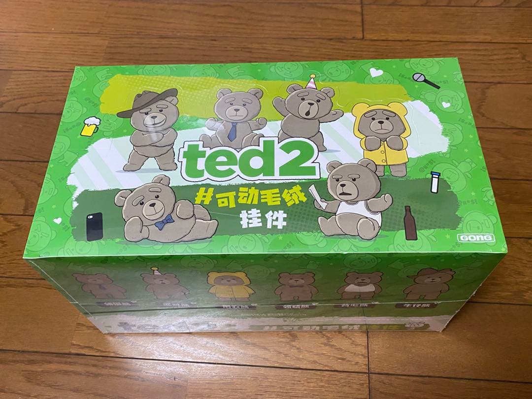 ポップマート テッド2 テディベア ぬいぐるみ ボックス 6体セット 未開封新品