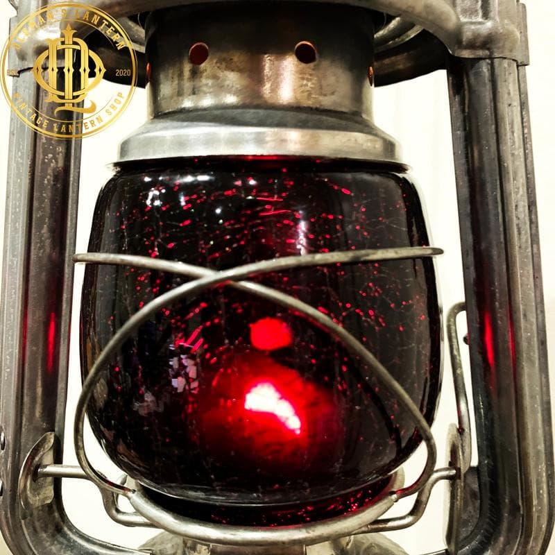 【限定】クラックグラス ブラックレッド Feuerhand ホヤ 276