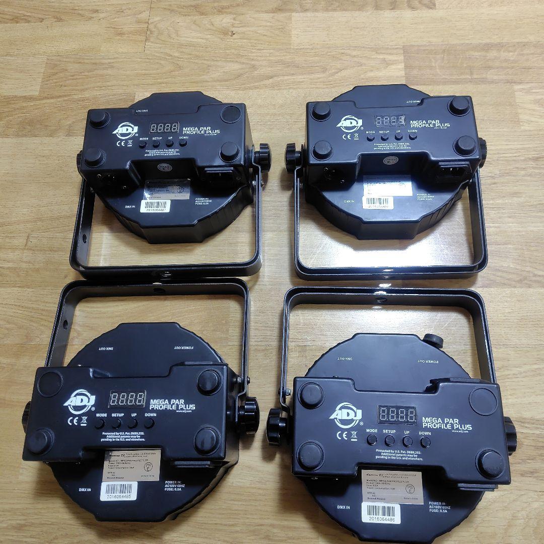 ADJ MEGA PAR PROFILE PLUS 4個セット
