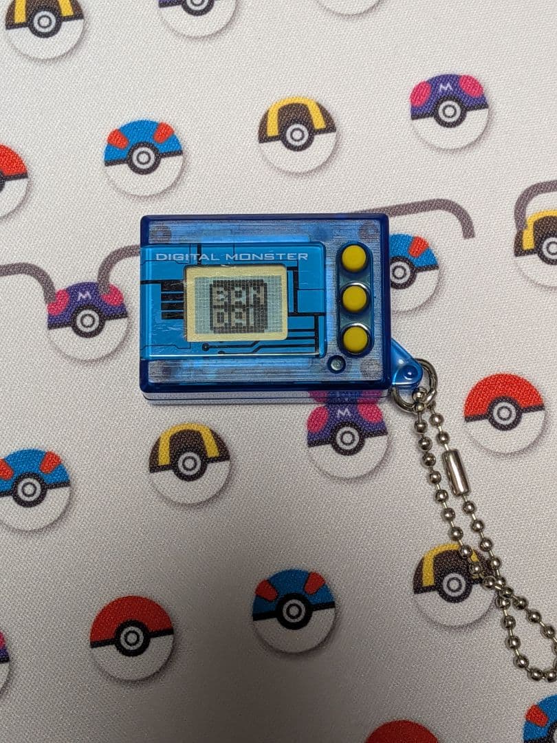 デジモン　ミニ　ユニクロ　クリアブルー