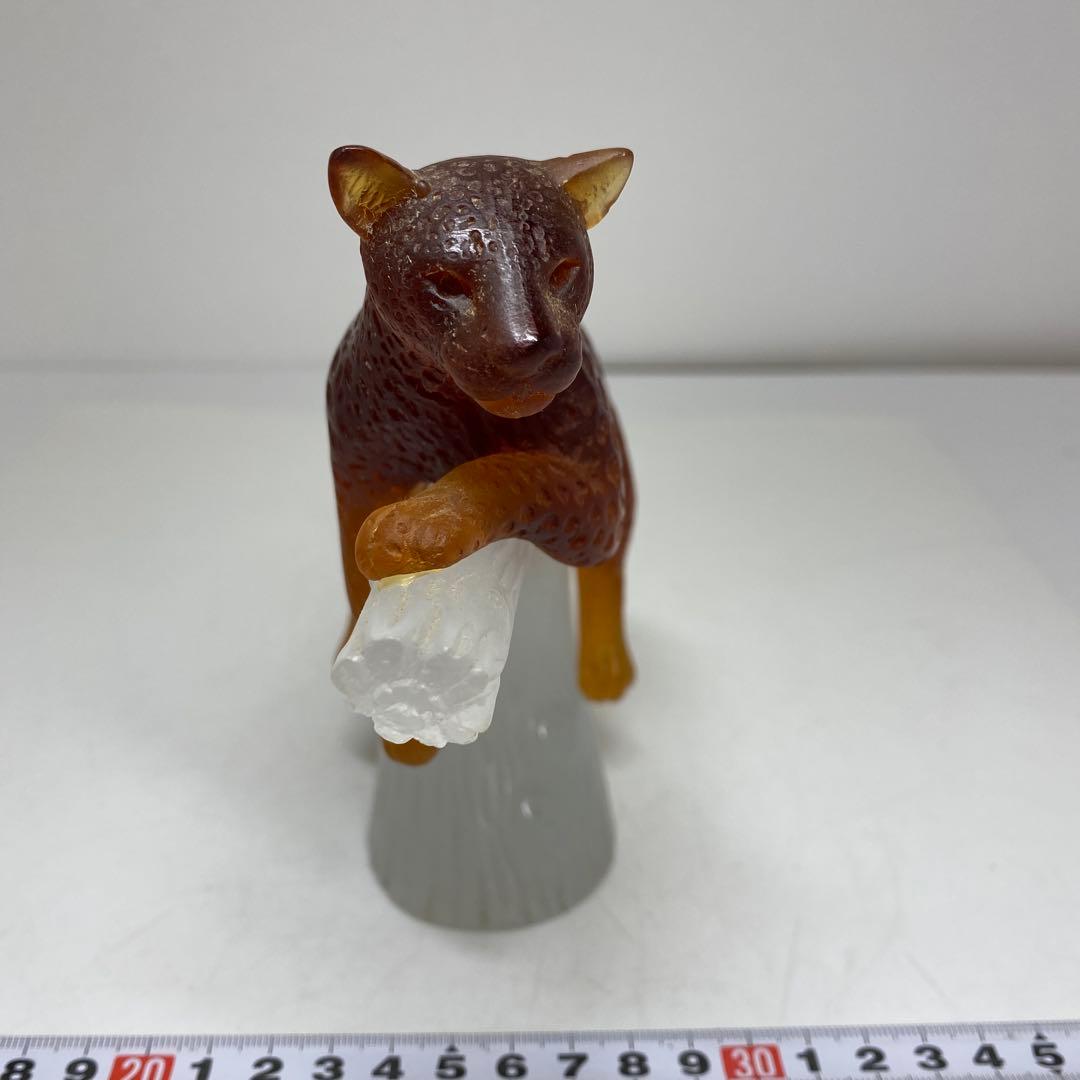 ドームフランス　チーターオブジェ　15㎝　東里7-1210④