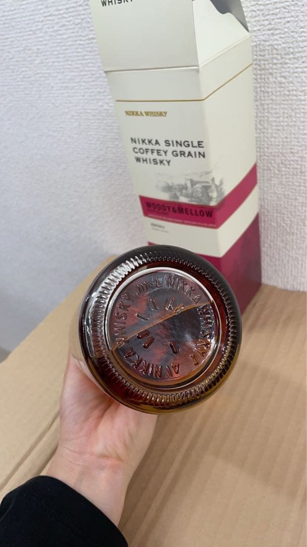 宮城峡蒸溜所限定コーヒーグレインウイスキー ウッディ＆メロウ 500ml