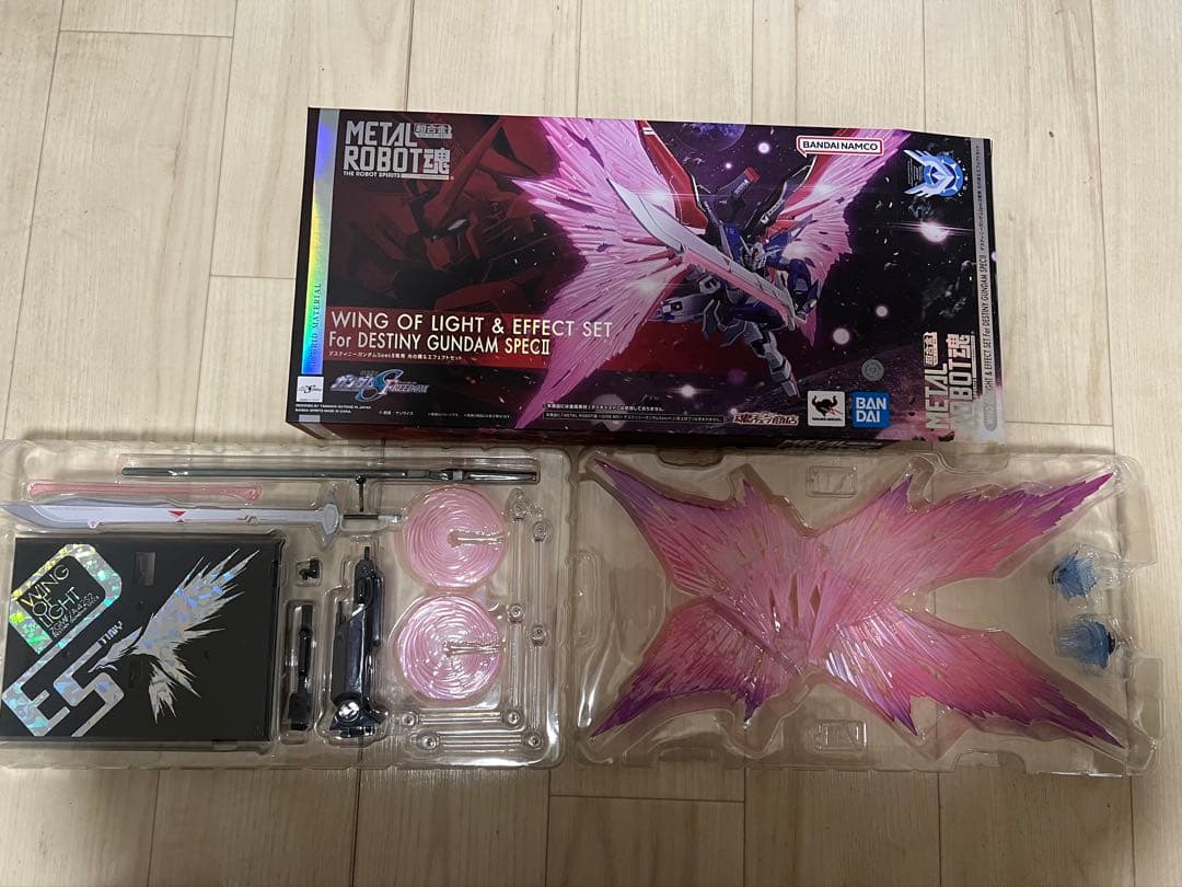 メタルロボット魂デスティニースペックⅡ ゼウスシルエット光の翼&エフェクトセット