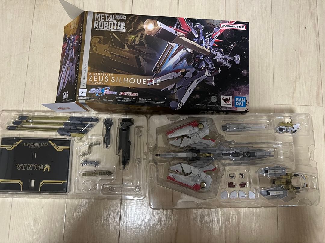 メタルロボット魂デスティニースペックⅡ ゼウスシルエット光の翼&エフェクトセット