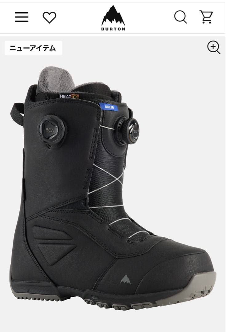 バートンBurton BOAスノーボードブーツ ブラック