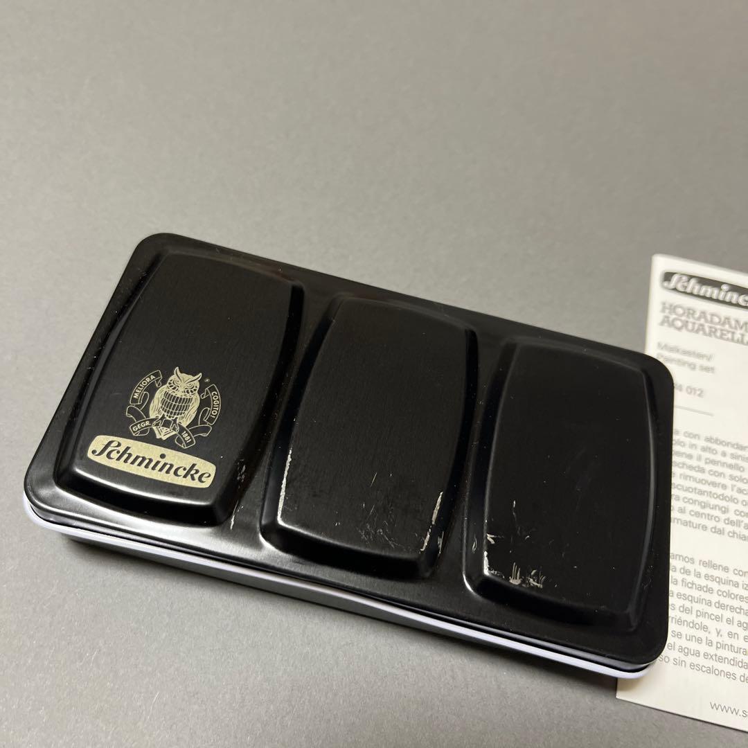 シュミンケ アカデミー 水彩絵の具 ハーフパン12色新品 未使用 正規購入品