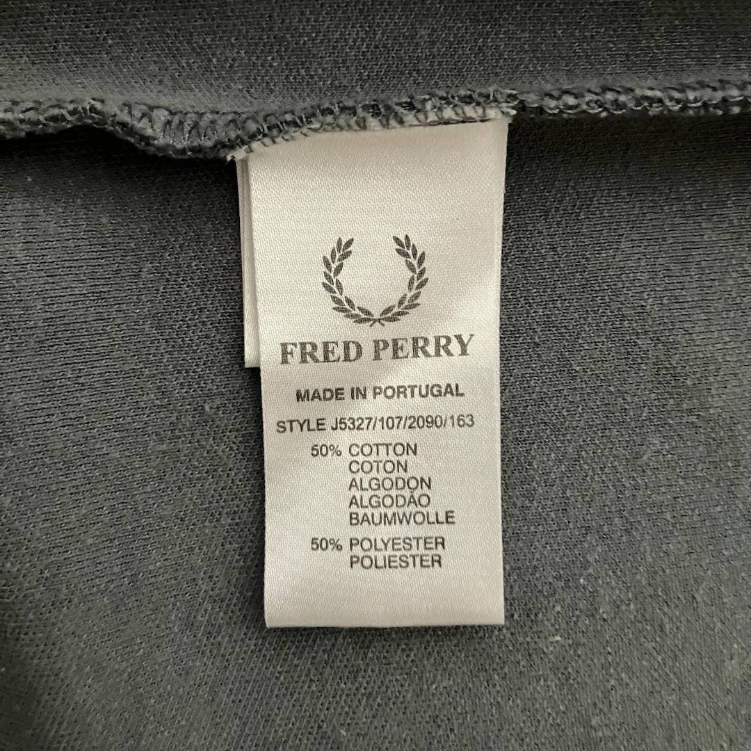 【FRED PERRY】トラックジャケット ポルトガル製 M グレー