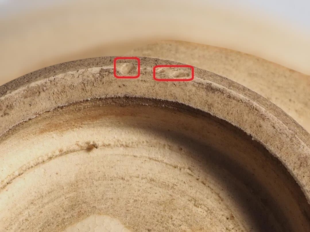 2代伊東陶山造『海上風静茶碗』（共箱）