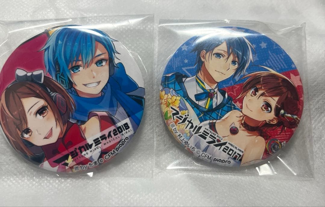 初音ミク マジカルミライ 2017 〜 2019 缶バッジ あそーと まとめ売り