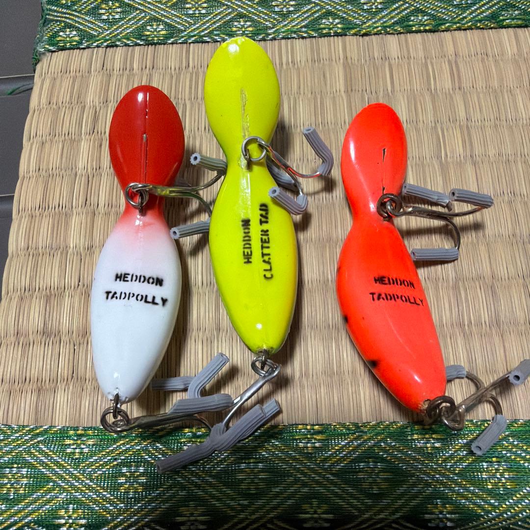 オールド　ヘドン　タドポリー　３個セット！