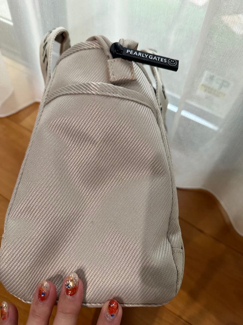 PEARLY GATES ゴルフバッグ ベージュ 中型