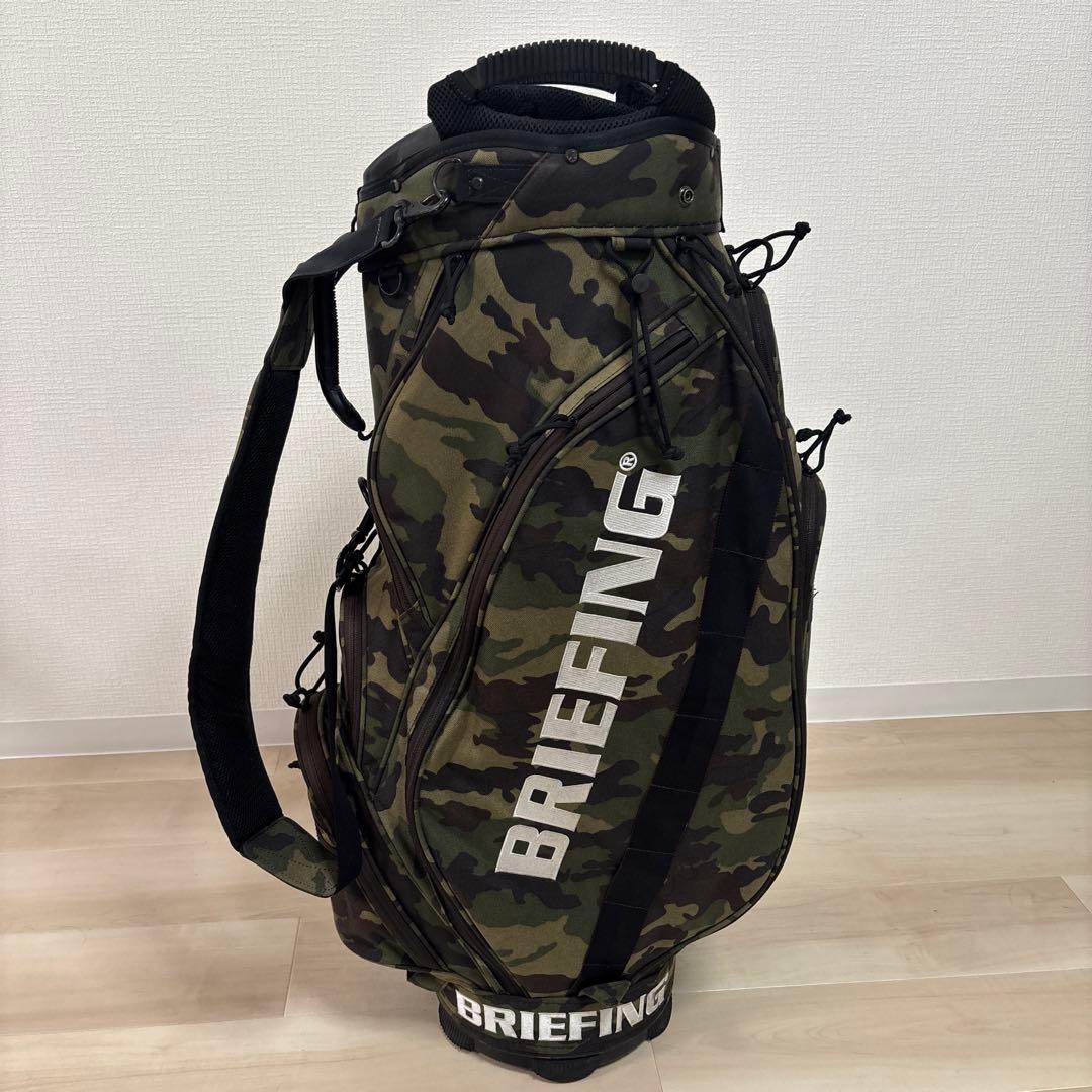 廃盤❗️BRIEFING CR-5 #01 GREEN.CAMO ヘッドカバー付